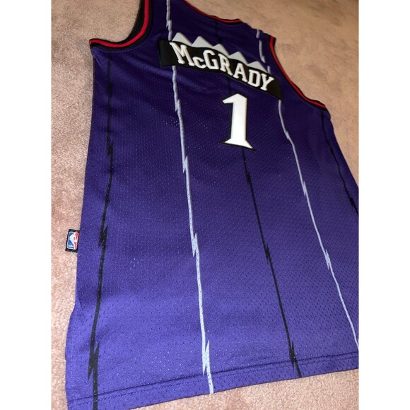 Vintage Toronto Raptors Tracy McGrady #1 Nike Jersey - Medium - Picture 8 of 8
